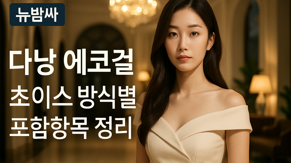 다낭 에코걸 초이스 방식별 포함 항목과 예약 구조 정리